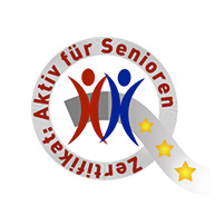 Siegel Zertifikat Aktiv für Senioren
